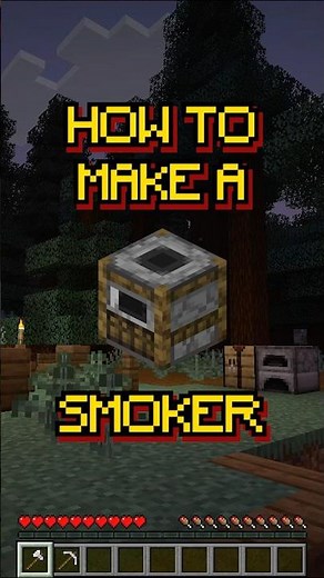 #shorts Minecraft: How to make a Smoker