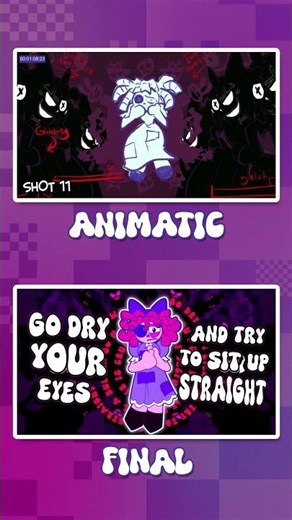 MOM FRIEND | ANIMATIC VS FINAL (SHORT 2) #tadc #shorts