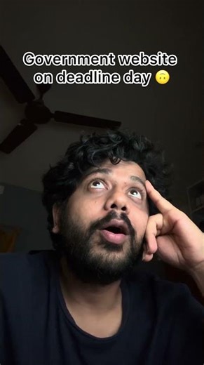 Government Website Down on Deadline Day 😤 | Aikosh Challenge