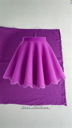 Stylist Morden Skirt Pattern Design Cutting & stitching hacks #diy #sewing #sewingpattern