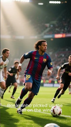 Ronaldinho’s elastico goal that made the crowd gasp