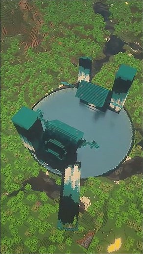 Minecraft Warden Design Timelapse 🤯 #minecraft #build
