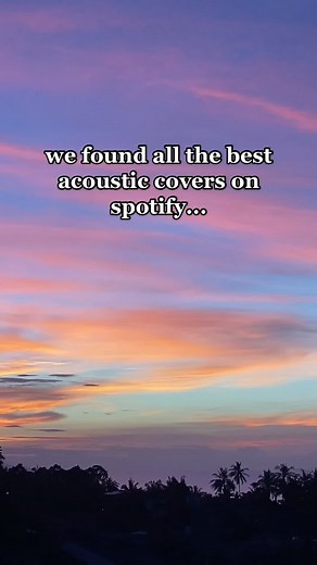 Top Acoustic Covers Playlist on Spotify
