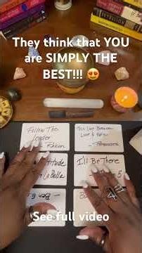 The think that YOU are SIMPLY THE BEST!! 😍