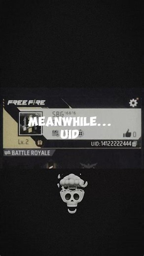 rare uid in Indian server 💀 #viral #reels #FreeFire#FreeFireBattlegrounds#FreeFireFans#gamers #ff