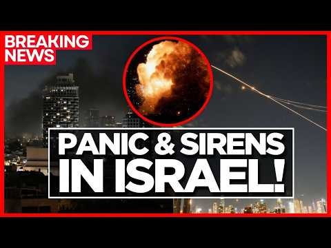 IRAN ATTACKS ISRAEL LIVE | Live Feed from Tel Aviv & Jerusalem Under Fire | World News