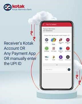 How to use Pay Your Contact in the Kotak Mobile Banking App (Short Version)