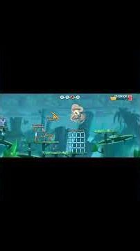 Angry Birds 2 – Broken Bamboo Shot 💥🎯 | Satisfying Clean Break!