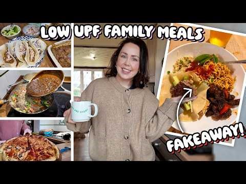 Family Dinners Of The Week! Budget Friendly, Low UPF, Quick and Easy Meals!