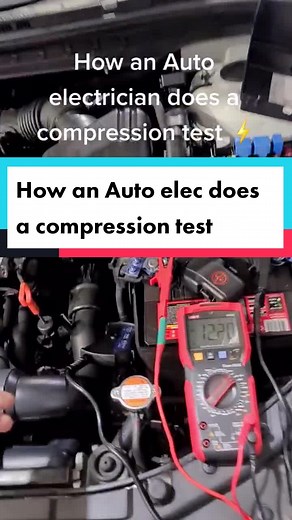 Auto Electrician: Compression Test Guide