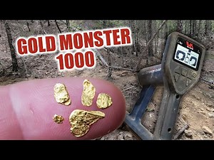 Finding More Gold With the Minelab Gold Monster 1000 Metal Detector!