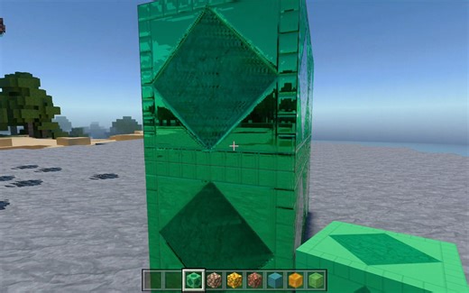 基岩版超美的真实风光影材质展示