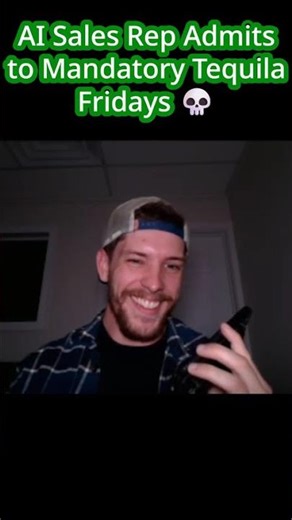 AI Sales Rep Admits to Mandatory Tequila Fridays 💀