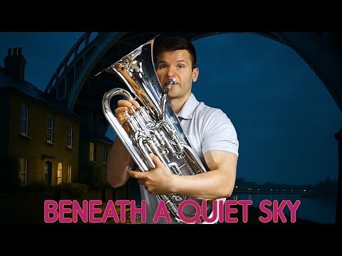 NEW SUPER SMOOTH & RELAXING Jazzy Euphonium Solo "Beneath a Quiet Sky" Matonizz Play Along #29