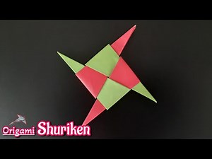 Origami Shuriken | How To Make Shuriken From Paper