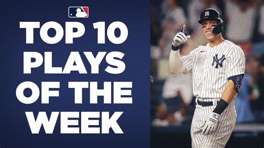 Gamel, Judge, more make Top 10 Plays of the Week | 08/01/2022
