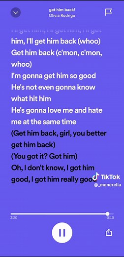 Olivia Rodrigo - Get him back (full song) #oliviarodrigo #gethimback #lyrics #lyrics_songs #song #fullsong #fullversion #spotifyplaylist