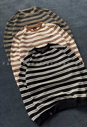 Stripped sweatshit Size:xl,xxl,xxxl @Fashiongallerybelbari2 #fashiongallerybelbari #fly #sweatshirt #belbari #deliveryallovernepal🇳🇵