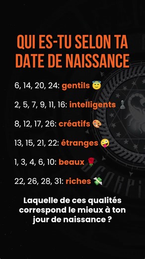 ✨ Qui es-tu selon ta date de naissance ? #zodiaque #astrologie #horoscope #signesduzodiaque
