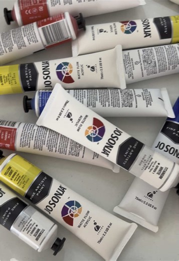 Jo Sonja Acrylic Paint Haul Unboxing Experience