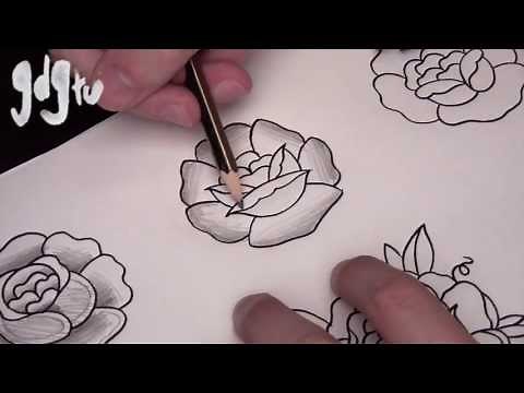 Where to Shade / Shading Techniques for Tattoo Designs