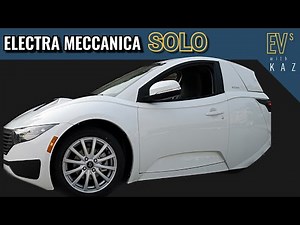 Electra Meccanica Solo EV Test Drive 2022