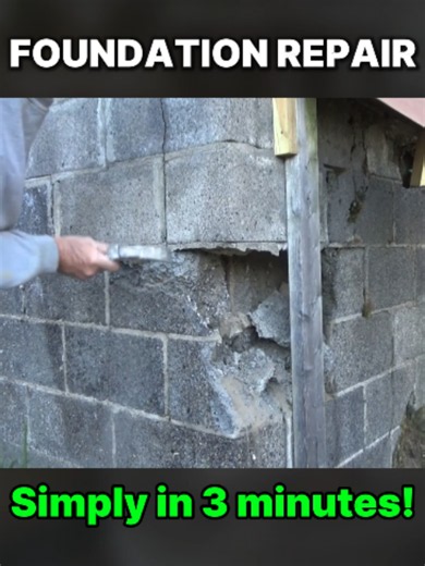 Foundation Repair DIY: How to Patch Old Cinder Block Foundations