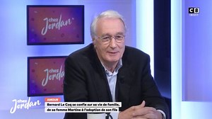 Bernard Le Coq révèle avoir adopté le fils de sa femme Martine il y a trois ans