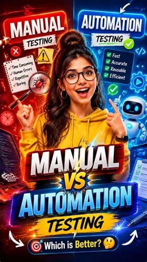 Manual Testing vs Automation Testing | Which is Better for Career?