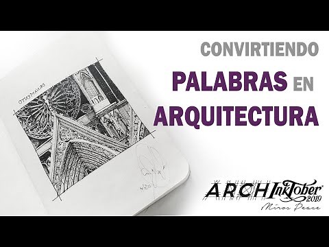 ARCHITECTURAL CONCEPT Examples [kinda] 👈 Inktober | Archinktober 2019