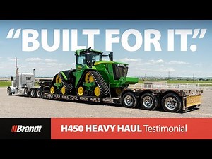Brandt Heavy Haul H450 | Stotz Equipment - Full Testimonial | Brandt Heavy Haul Trailers