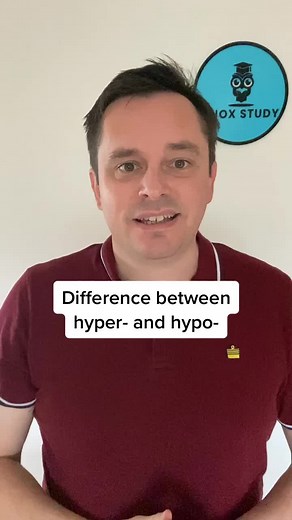 Hyper- and hypo- prefixes #english #learnenglish #englishteacher #medical