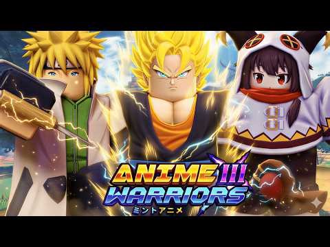 This New Anime Simulator Game Is PEAK… Anime Warriors 3! (Roblox)
