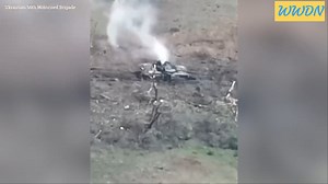 16K views · 435 reactions | This footage shows the moment a Russian Soviet tank is blown to pieces by Ukrainian mines | WWDN | Facebook