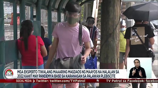 19K views · 98 reactions | Tiwala ang mga eksperto na maaaring maidaos nang maayos ang Halalan 2022 sa kabila ng hamon ng COVID-19 pandemic. Malapit nang maisapinal ng Commission on Elections ang mga bagong guidelines para sa paparating na halalan. | ABS-CBN News | Facebook