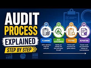 Audit Process Explained Step by Step: Planning, Risk Assessment, Testing and Reporting