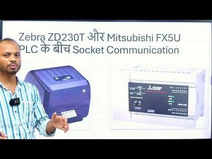 Mitsubishi PLC FX5U Socket Communication | SP.SOCOPEN | SP.SOCSND | SP.SOCRCV |