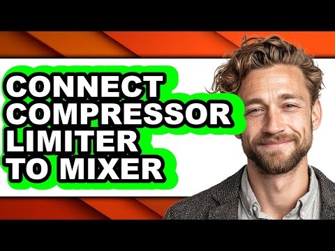 How to Connect Compressor Limiter to Mixer (updated)
