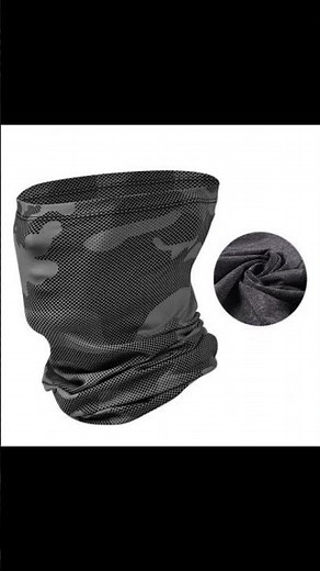 Unisex Ice Silk Neck Gaiter – Lightweight Windproof Scarf for Outdoor Protection