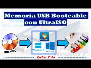 Como Grabar Windows en memoria USB con UltraISO (Windows 7,8,10) 2021