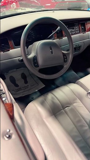 TIME CAPSULE! 🕰️ 24k-Mile 1998 Lincoln Town Car | Classic Cars of Sarasota #Shorts