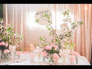Rose Gold and Blossom Wedding, styled by Enchanted Empire