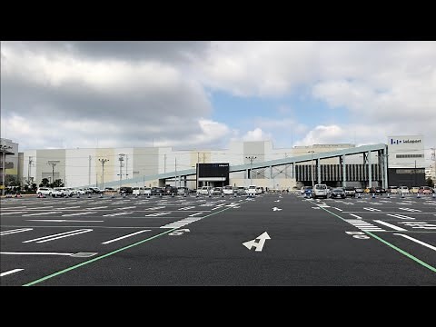【静岡県 沼津市】ららぽーと沼津 屋上駐車場→Ｃ立体駐車場 屋上（車載動画／入庫～出庫）