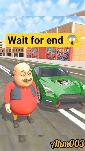 😱 Moto help for patlu attack on police#short #video #indian #game #indiantheftauto #game#motu#patalu