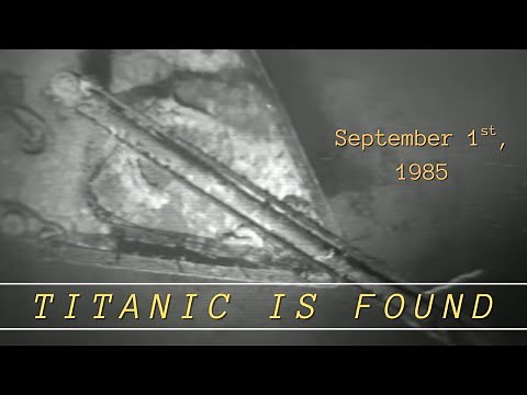 Dr. Robert Ballard's Titanic Discovery: September 1st, 1985