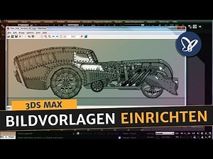 3ds Max Tutorial: Image Planes - Setting up image templates