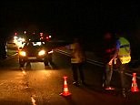 French police block roads near pizzeria after car crash incident