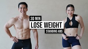 30 MIN WEIGHT LOSS WORKOUT for Beginners I with modification, with warm up & cool down Hi Friends! 👋 Let’s burn calories and tone your core with this beginner-friendly, all-standing workout! This routine combines bodyweight and cardio exercises for a full-body burn while targeting your abs with simple, effective standing moves. It includes a warm-up, cool-down, and both high-impact and low-impact options to suit all fitness levels. No equipment needed—just bring your energy, and let’s crush it 