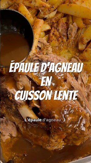 Slow-Cooked Lamb Shoulder | Tender and Juicy | Easy to Make 🍖👨🏻‍🍳#recipe