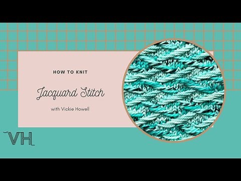 How to Knit Jacquard Stitch